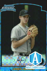 2003 (DEVIL RAYS) Bowman Chrome Draft X-Fractors #38 James Houser/130